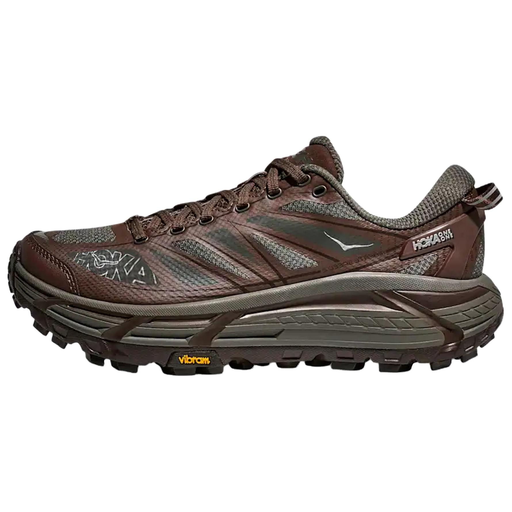 

HOKA ONE ONE Кроссовки для трейлраннинга Mafate Speed 2, мужские и женские, один фасон, Gray Brown