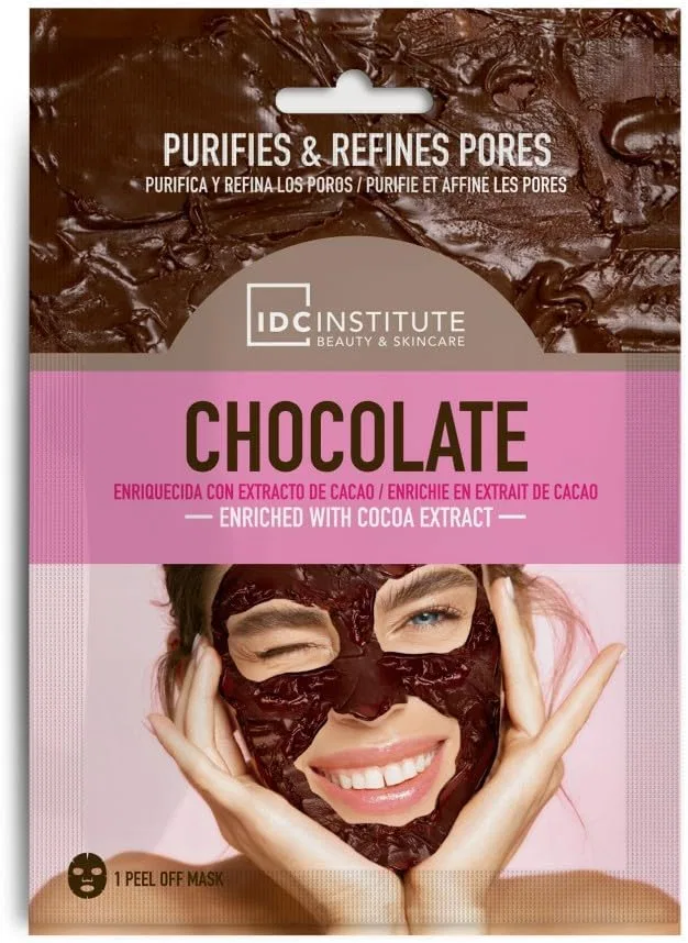 Маска для лица Idc Institute — Face Mask Chocolate, очищающая и сужающая поры, 50 мл