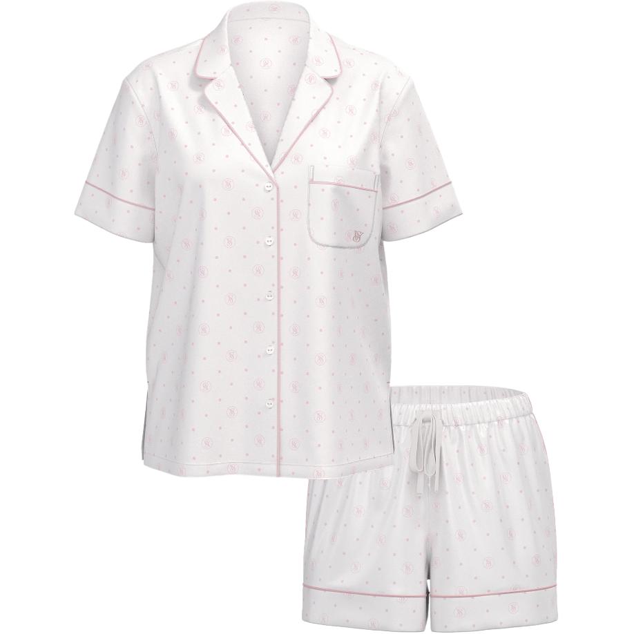 

Пижамный комплект для женщин Victoria's Secret, белый