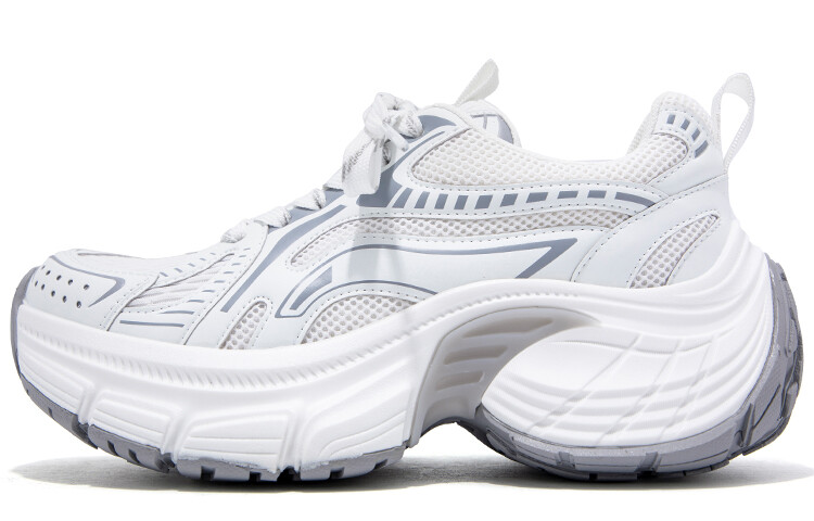 

Кроссовки FALLINMISS Chunky Sneakers Women's Low-top, серый