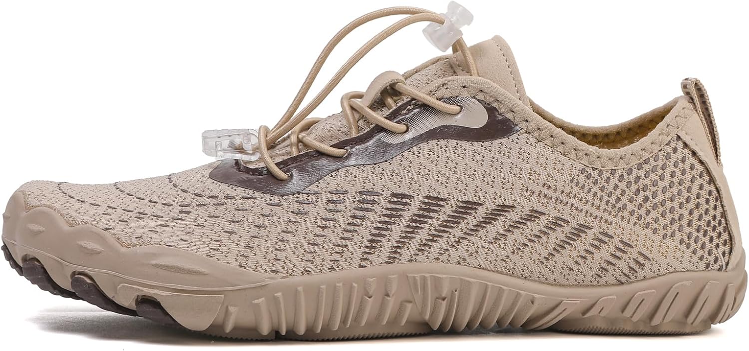 

Походные кроссовки для босоногих женщин и мужчин, нескользящие, быстросохнущие, пляжные, легкие, с широким носком, устойчивая обувь, удобная обувь для людей с нейропатией, для занятий спортом на открытом воздухе, бега Generic, хаки