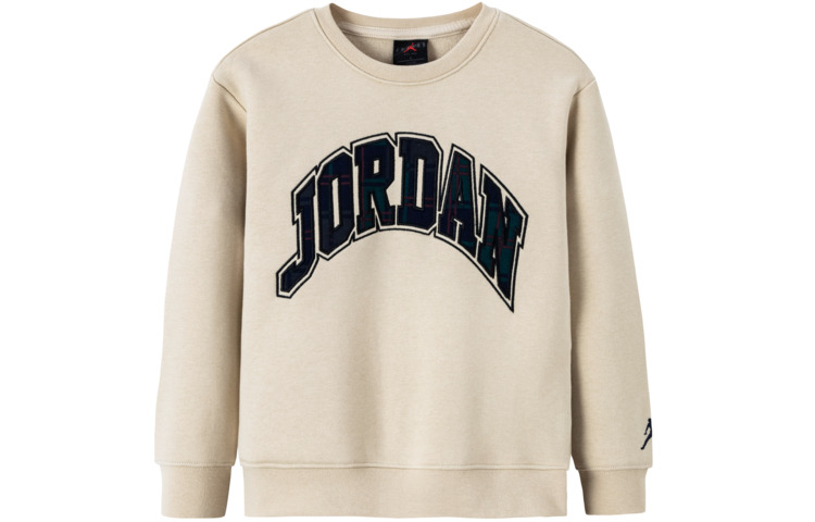 Jordan Детская толстовка из ротанга желтого цвета — фото 3
