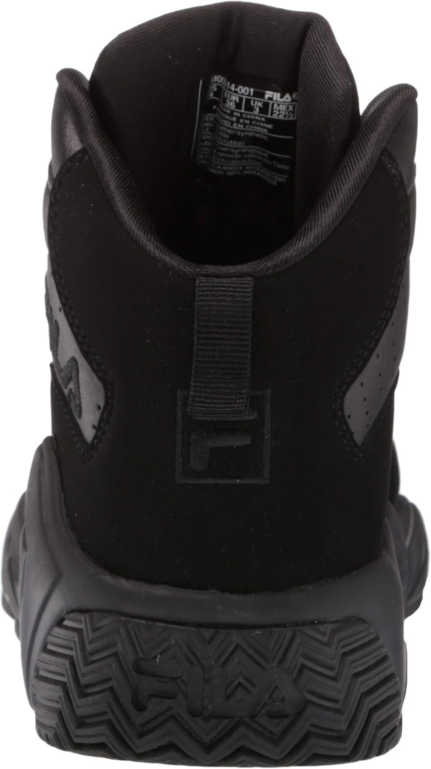 Кроссовки Fila Unisex-Child Kid's Fila Mb, черный — фото 3
