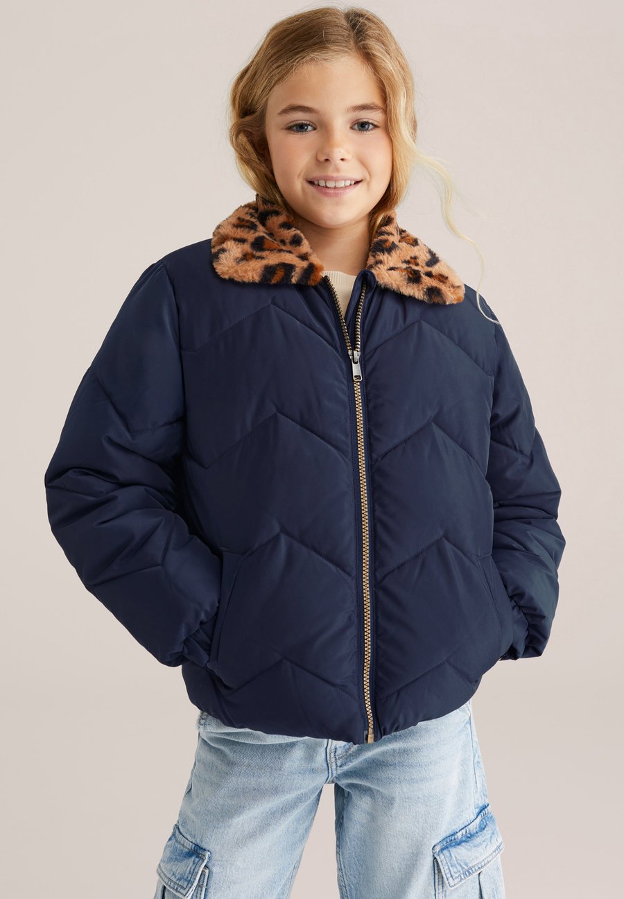 Зимняя куртка WE Fashion Winter jacket, Dark Blue — фото 2