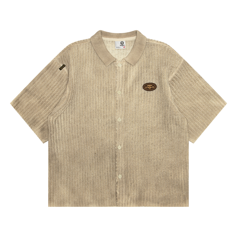 

Футболка *A Bathing APE из хлопковой смеси Aape, желтый