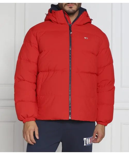 

Пуховик Regular fit Tommy Jeans, красный