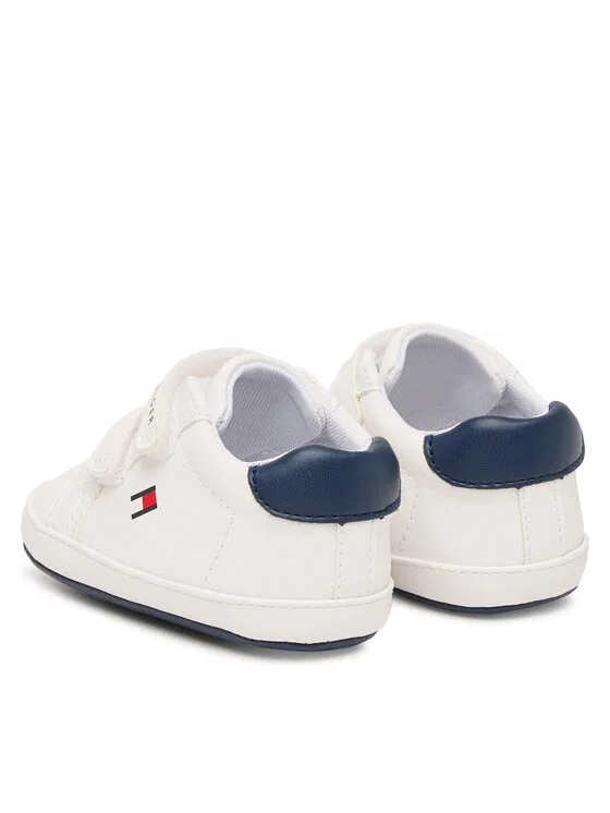 Кроссовки Low Cut Velcro Tommy Hilfiger, белый — фото 3