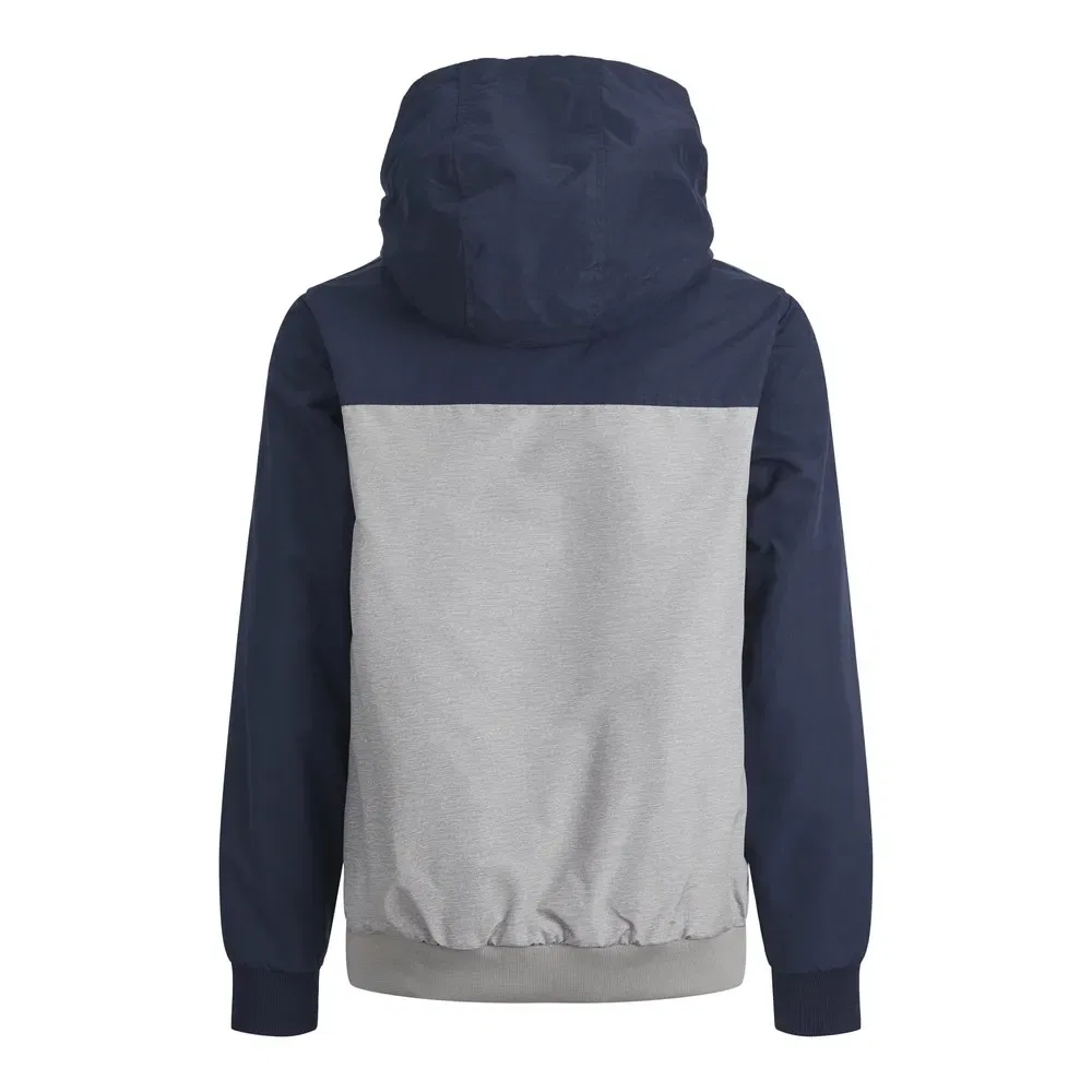 Детская куртка для мальчиков ветрозащитная Jjerush Jack & jones, Blue — фото 4