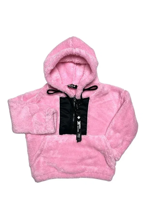 Детская толстовка с длинным рукавом на молнии Cloise, Pink