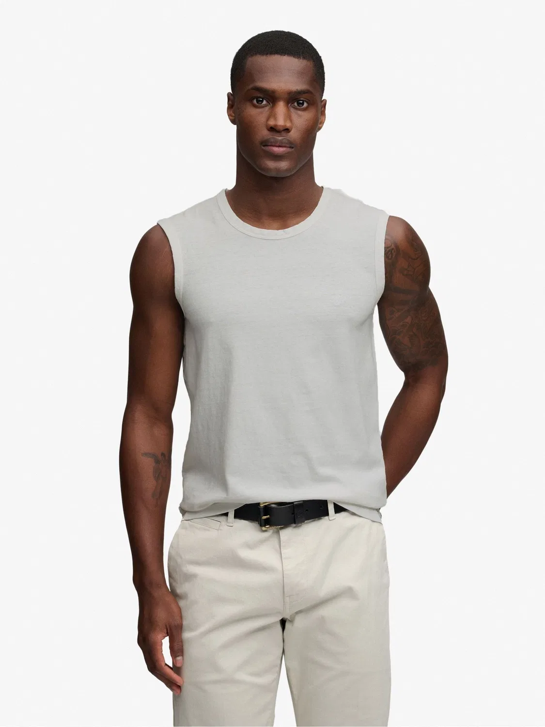 Майка классическая Classic Tank Superdry, белый