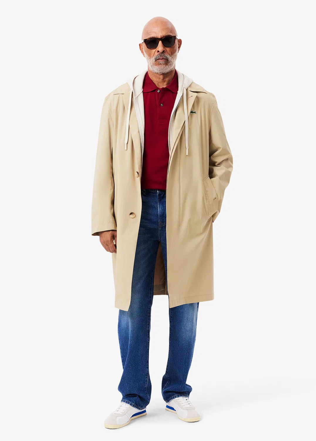Поло Lacoste L.12.12 Classic Fit, BORDO-476 — фото 4
