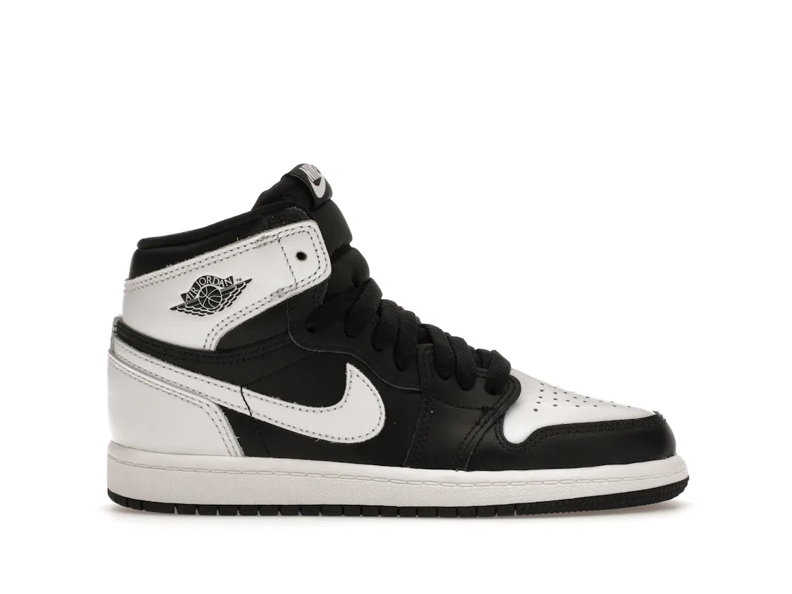 Детские кроссовки с высоким верхом Jordan 1 Retro High OG, Black/White/White