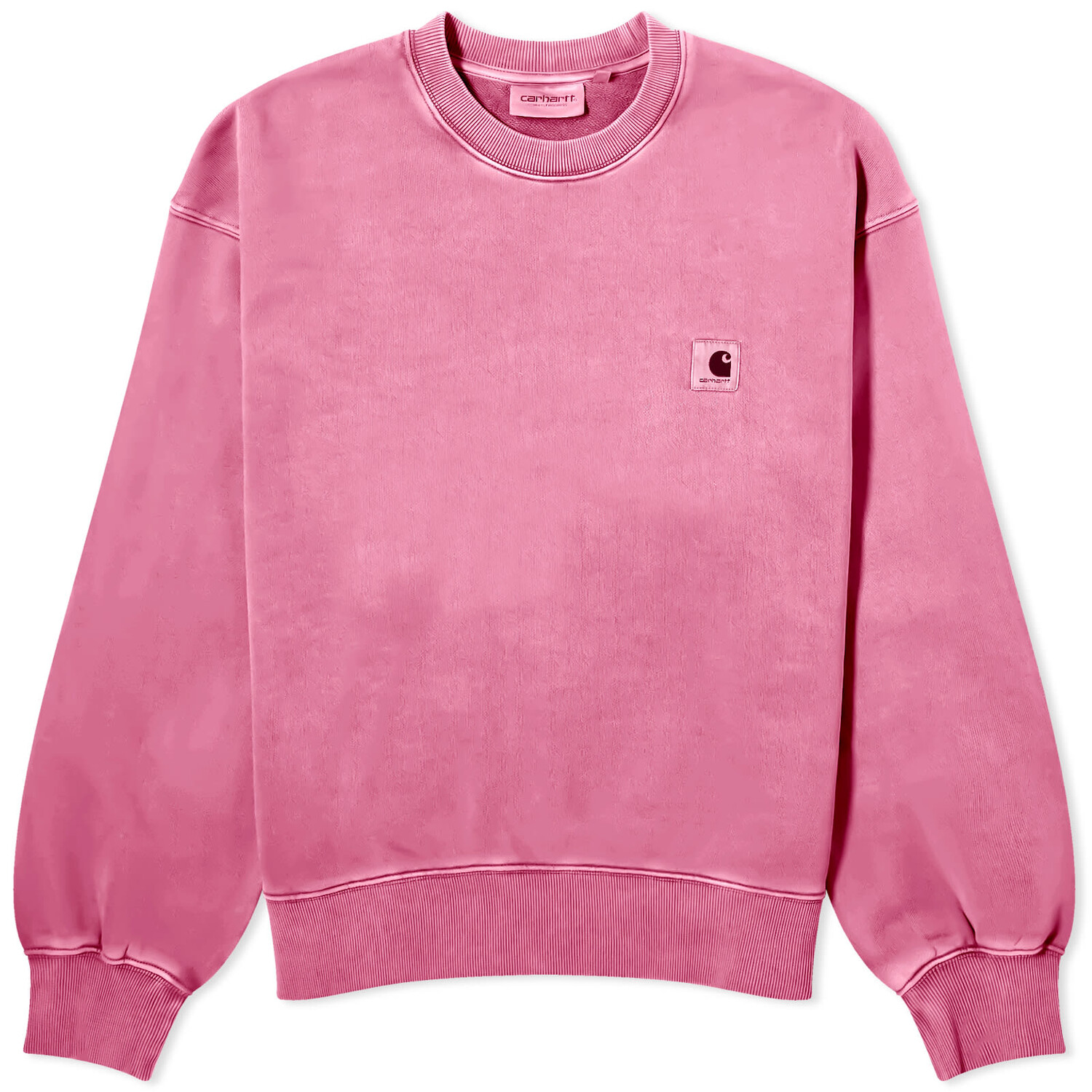 

Свитшот Carhartt Wip Nelson, розовый