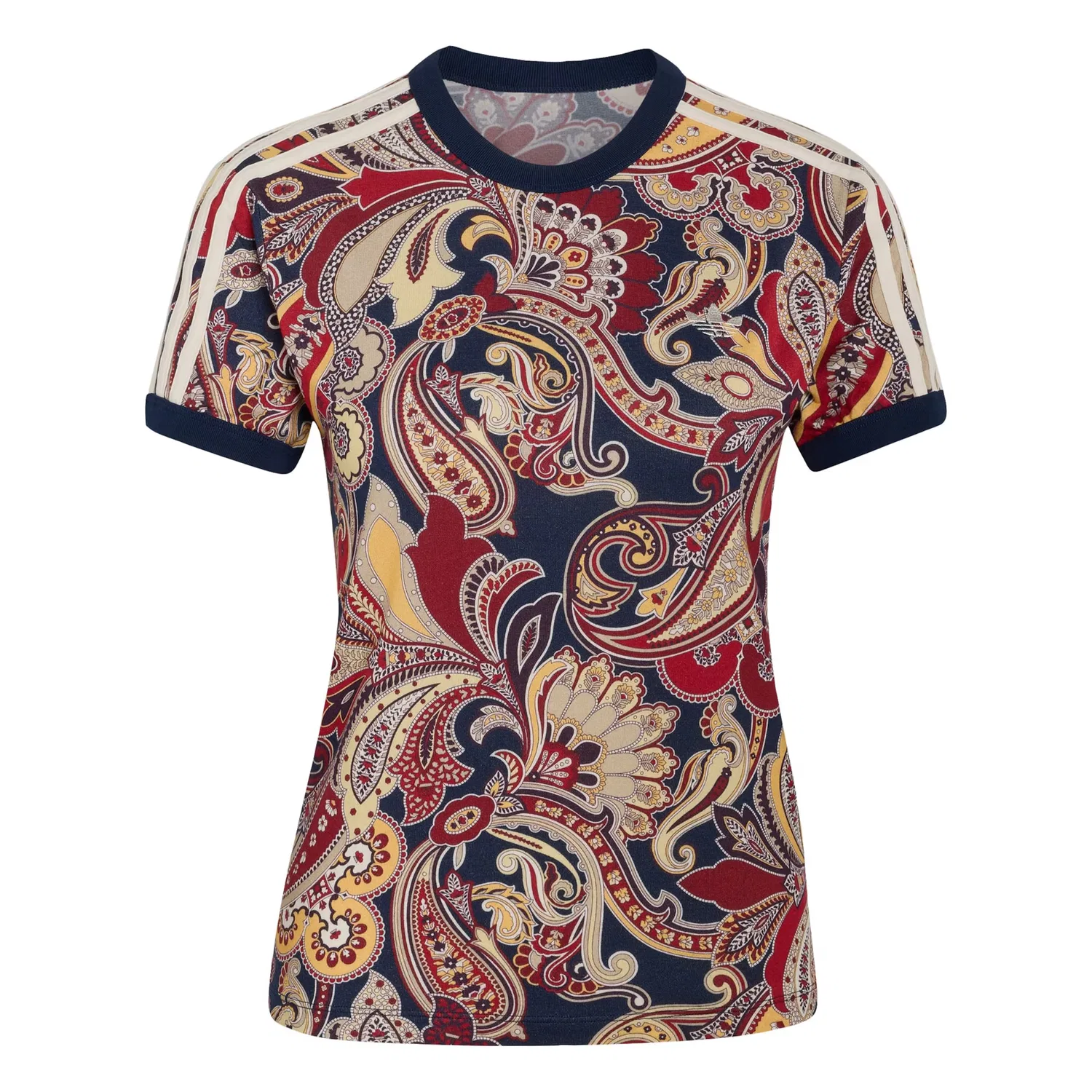 Футболка Adidas Originals Liberty London Cali темно-синего цвета
