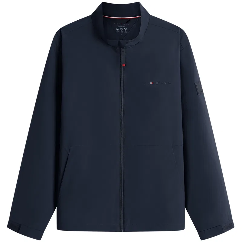 Мужская куртка с воротником-стойкой Tommy Hilfiger, Ecru YA8 — фото 3