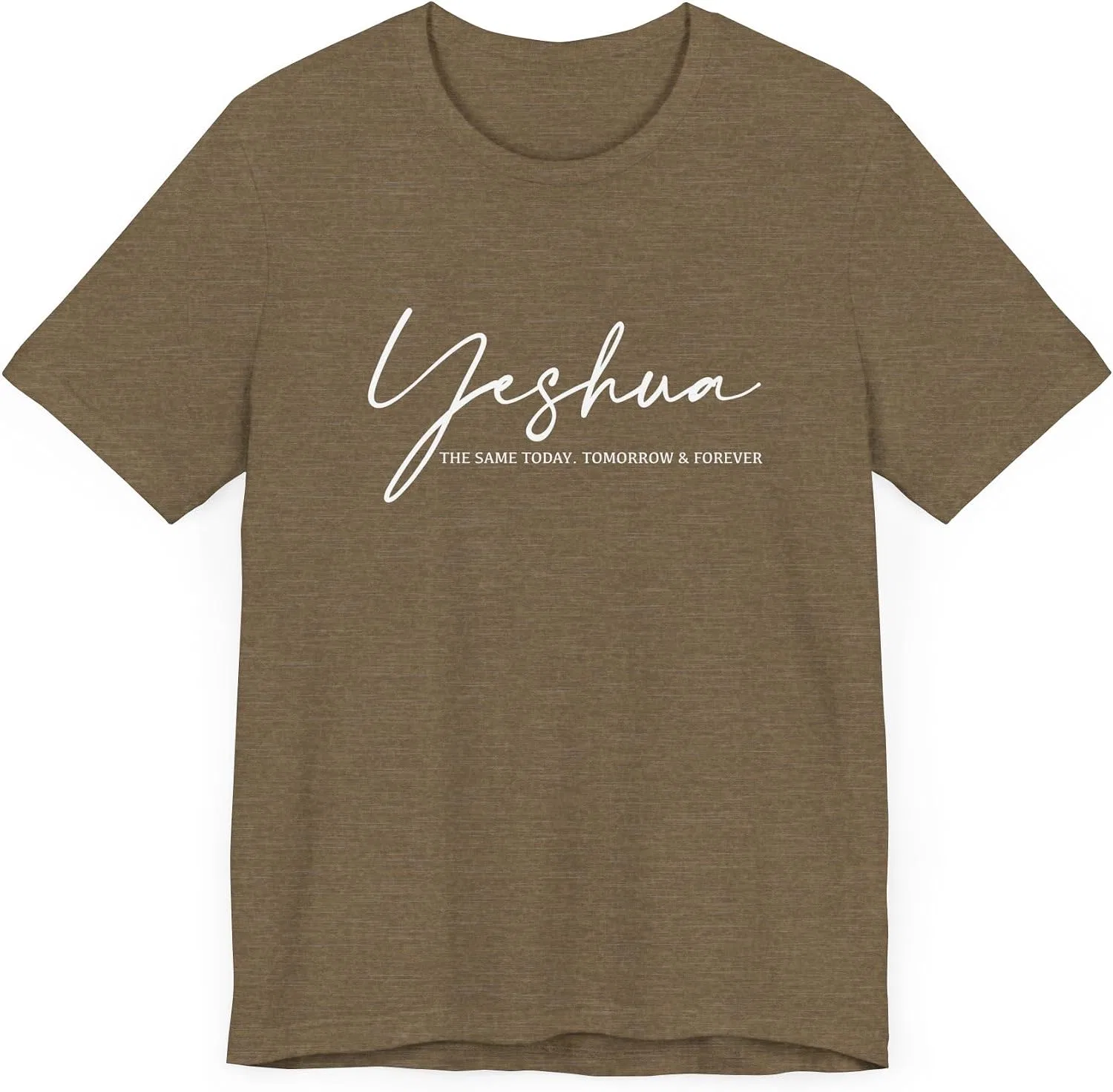 Унисекс футболка с принтом Bella Canvas 3001, Heather Olive