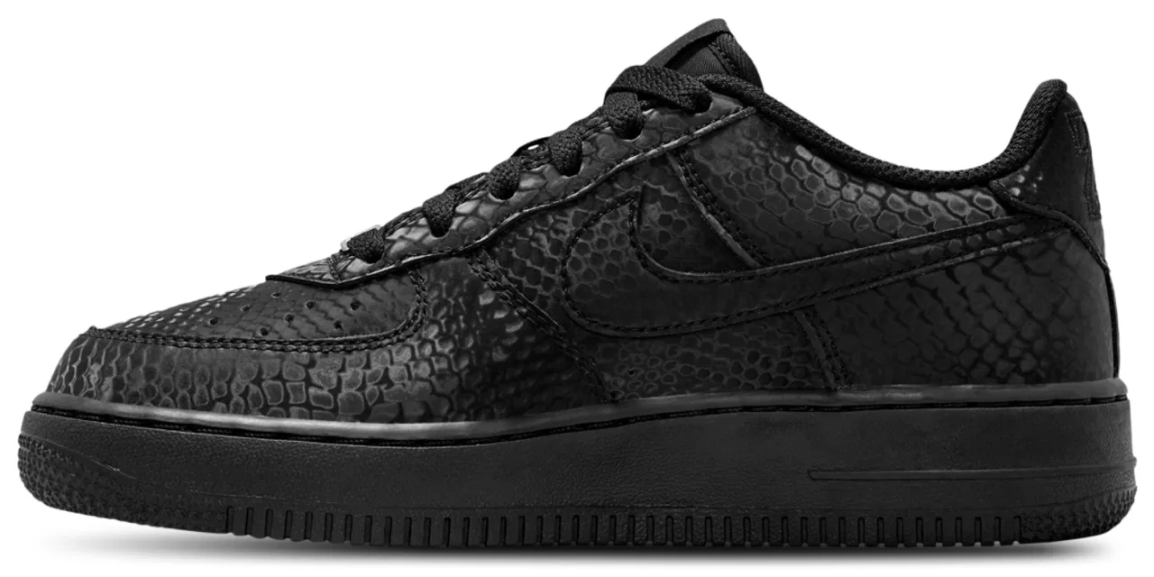 Кроссовки для мальчиков Air Force 1 Low Nike, черный — фото 2