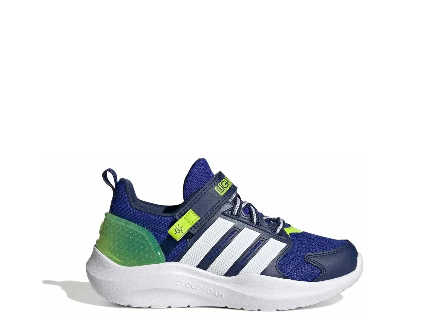 Кроссовки со светодиодной подсветкой Lightorama Kids' adidas, темно-синие — фото 3