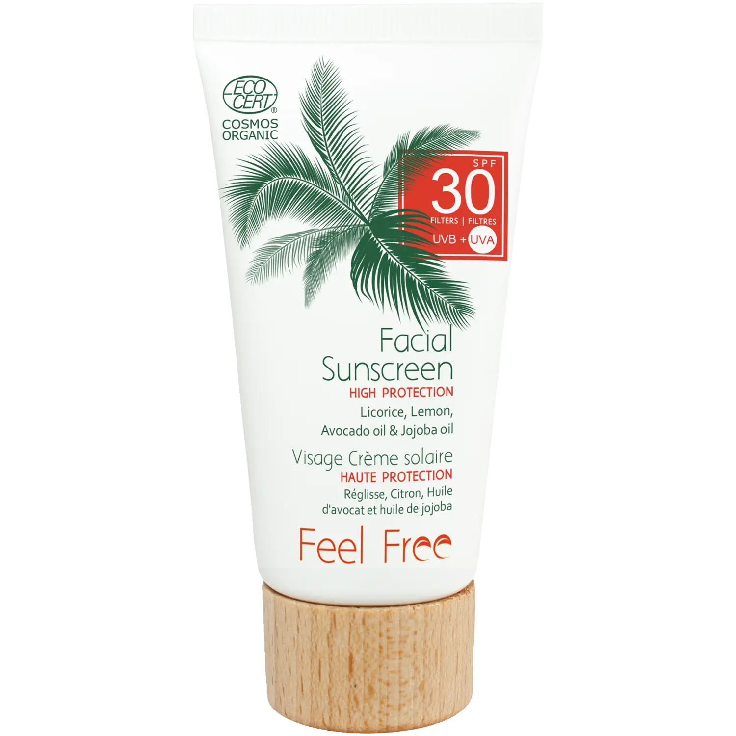 

Feel Free Facial Sunscreen крем для лица SPF30, 50 мл