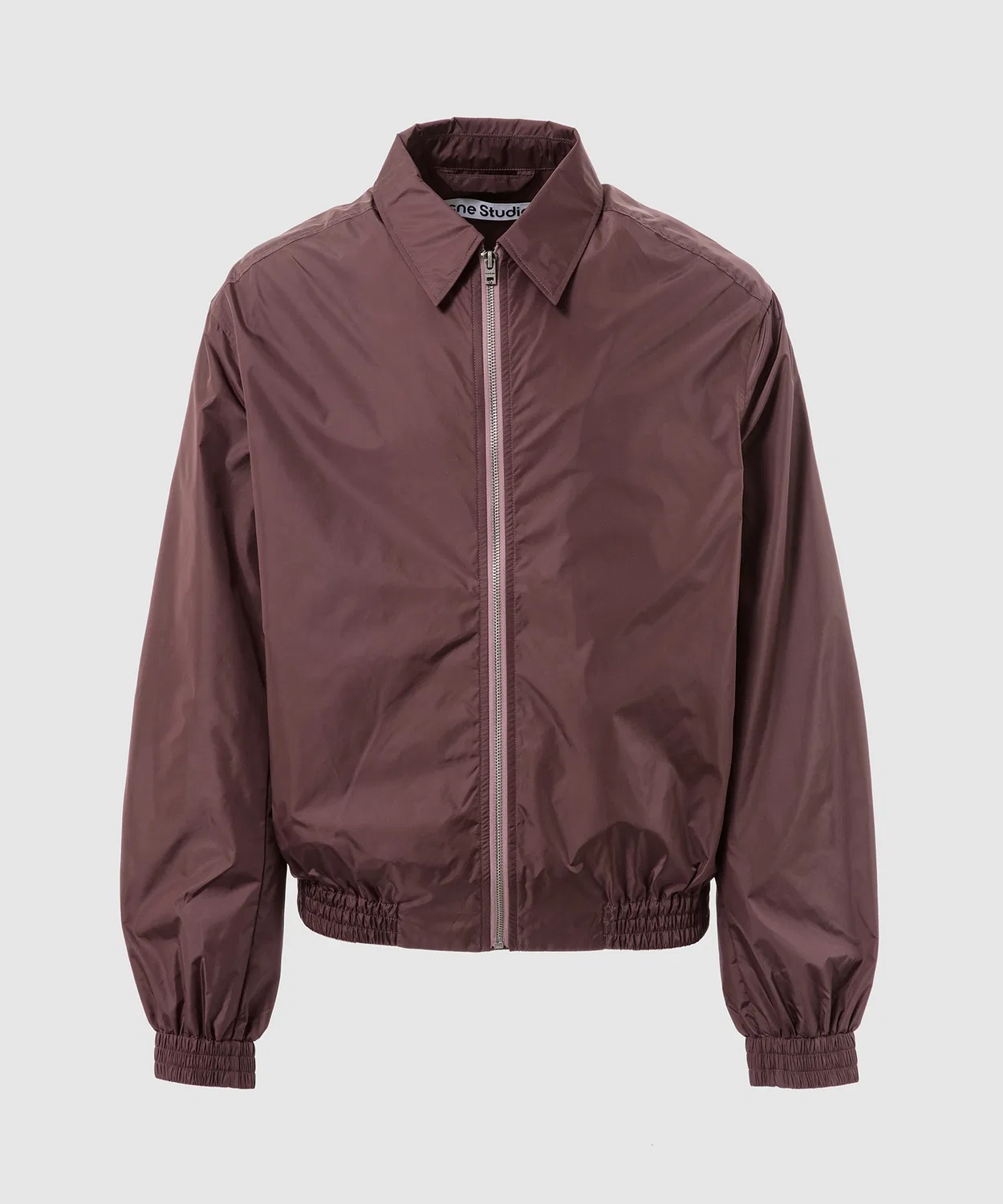 Мужское пальто из легкого нейлона с воротником Acne Studios, Lilac
