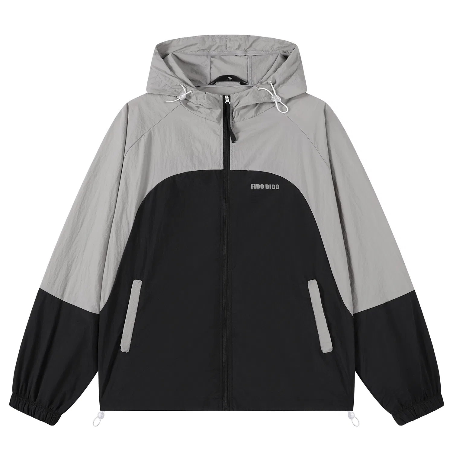 Детская одежда для защиты от солнца с футболкой с коротким рукавом FIDO DIDO, Gray Green — фото 2
