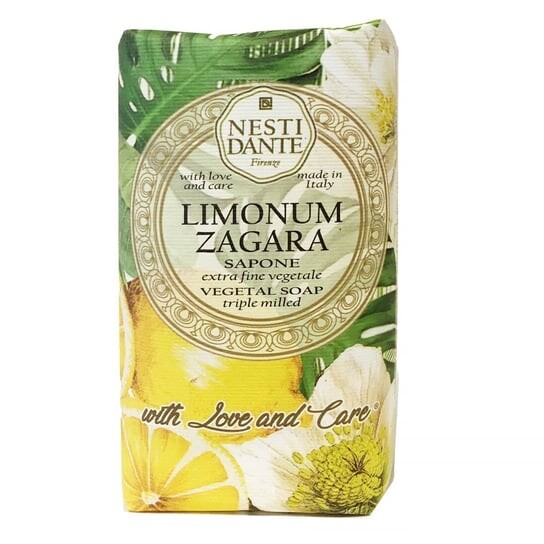 

Туалетное мыло Limonum Zagara, Горький апельсин, 250 г Nesti Dante