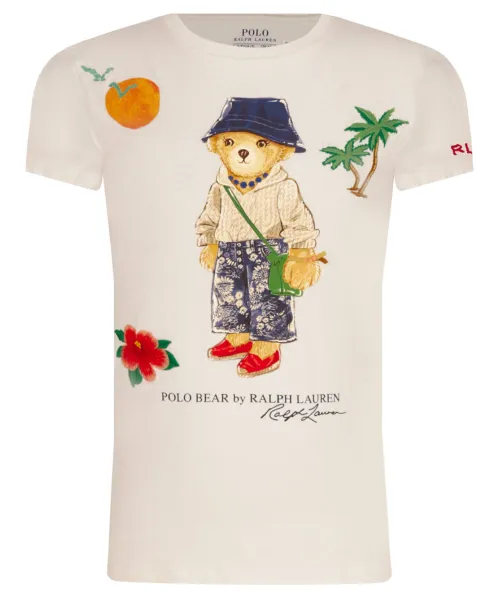 

Футболка Regular fit Polo Ralph Lauren, белый
