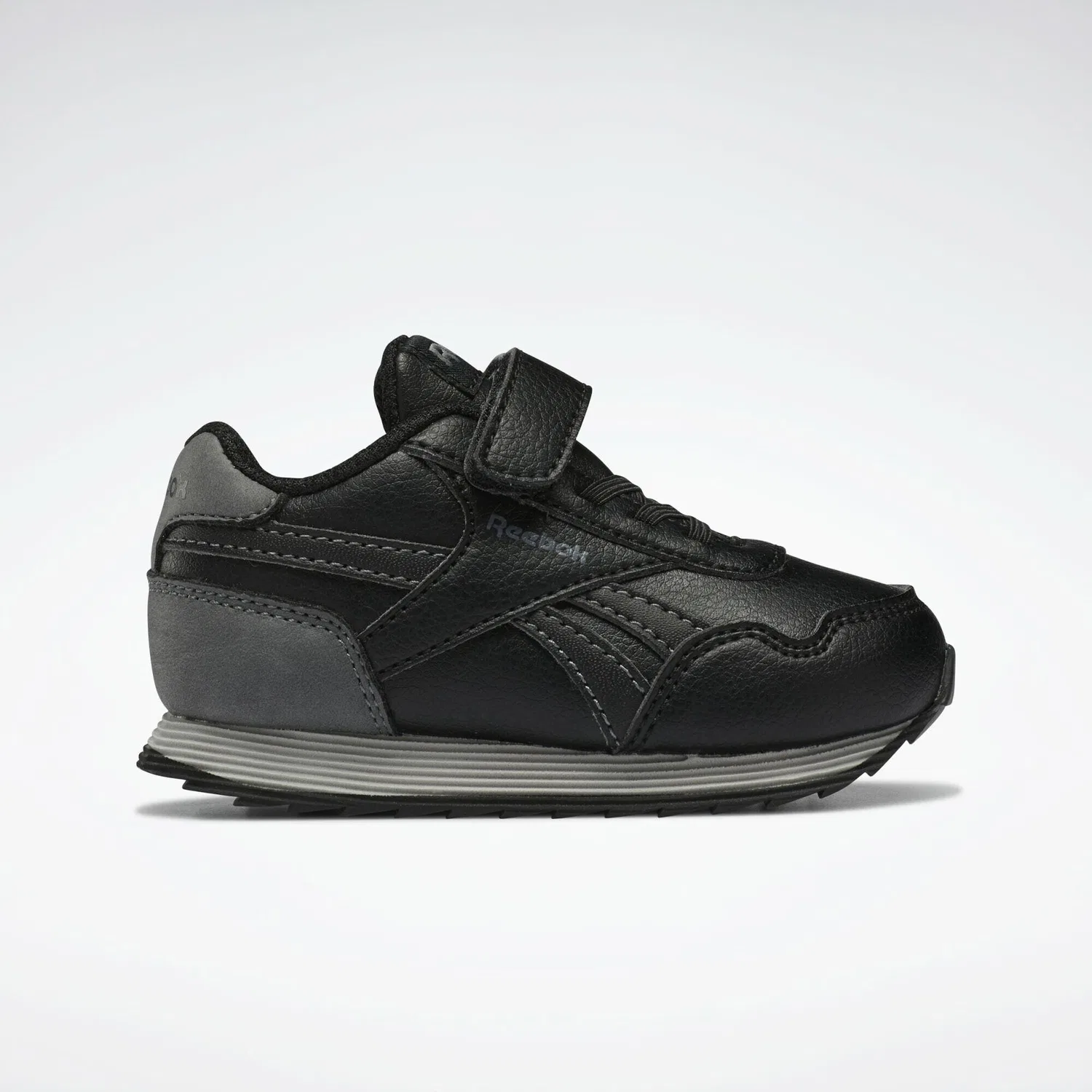 Детские кроссовки с H-ремнем Reebok Royal Classic Jogger 3 Shoes, Schwarz Grau