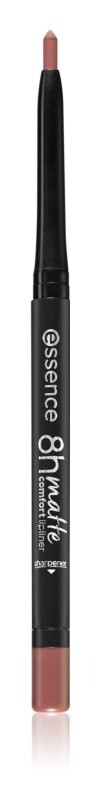 

Матовый карандаш для губ с точилкой Essence 8h Matte Comfort, оттенок 03 Soft Beige 0,3 г