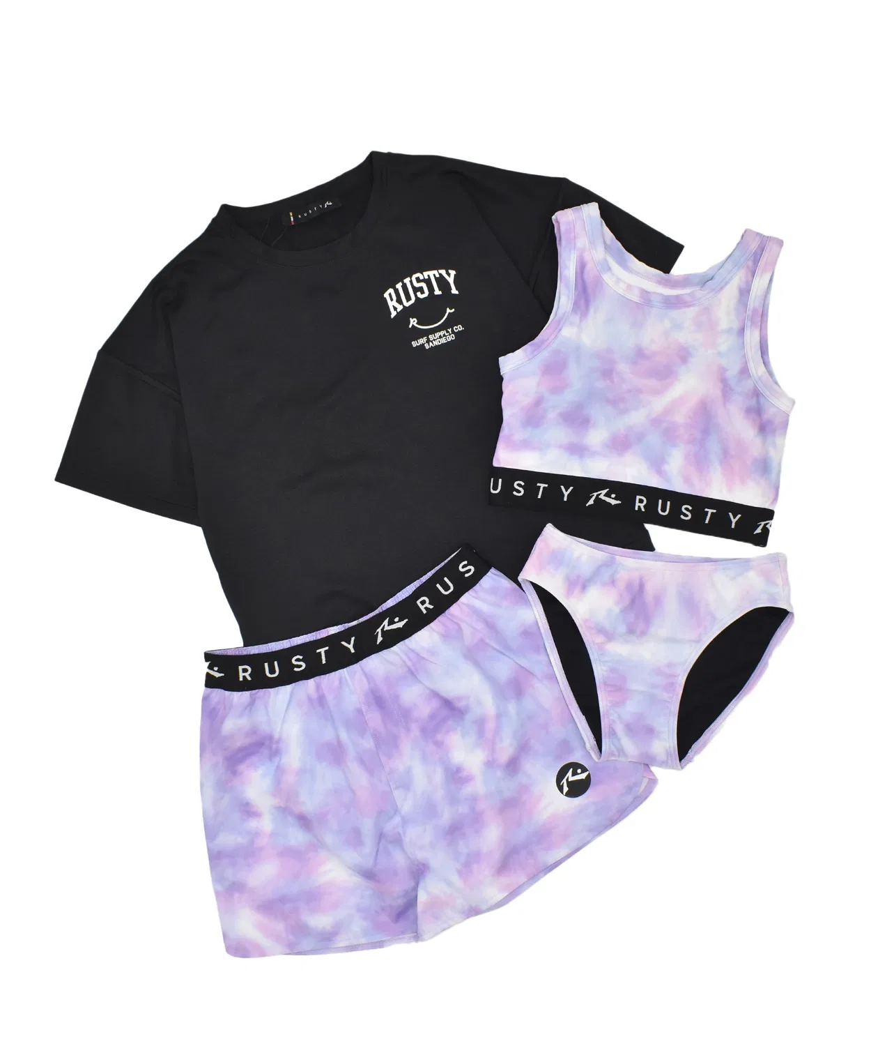 Детский комплект для плавания RUSTY, Purple