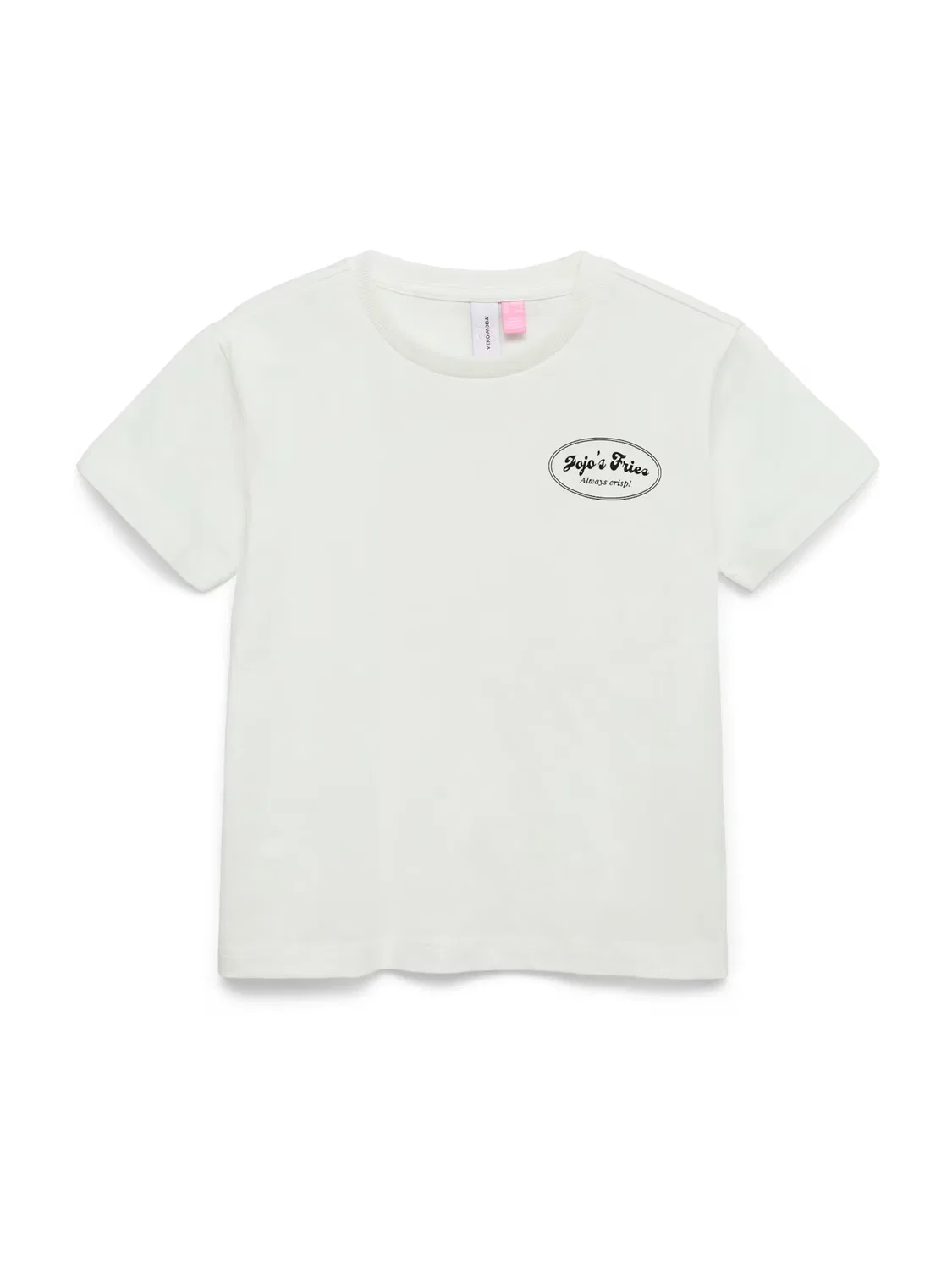 Рубашка Vero Moda Girl VMZANDRA CATY белого цвета