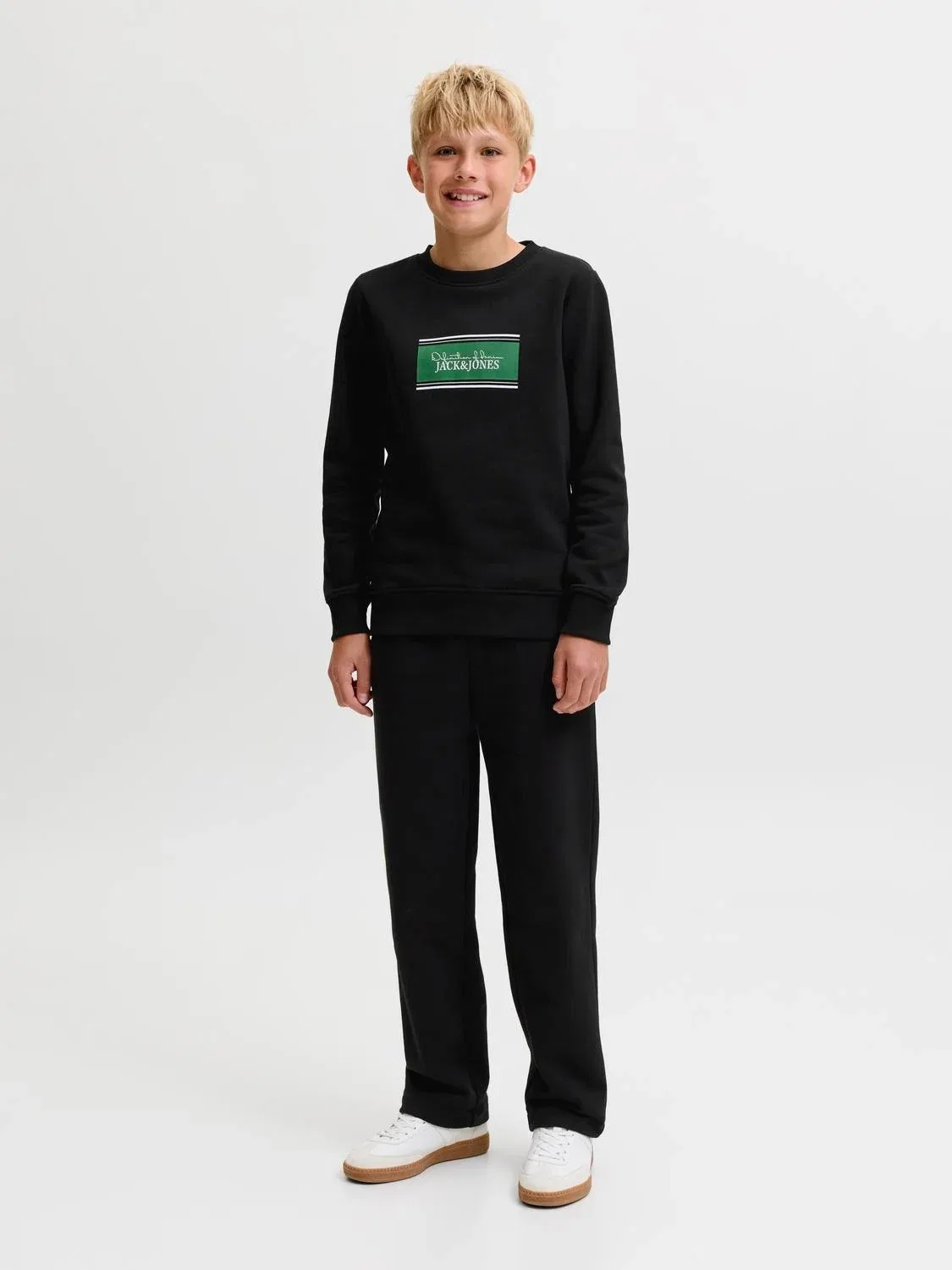 Спортивный костюм черный Jjbuster Jack & Jones Junior — фото 4
