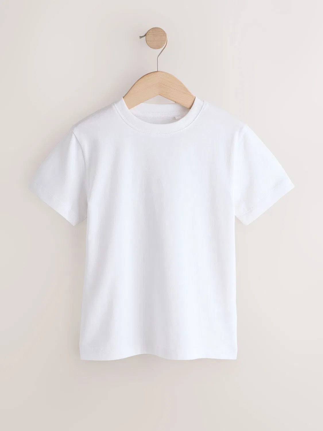 Футболки с коротким рукавом, Regular Fit, 4 штуки Next, черный/белый/серый/хаки — фото 2