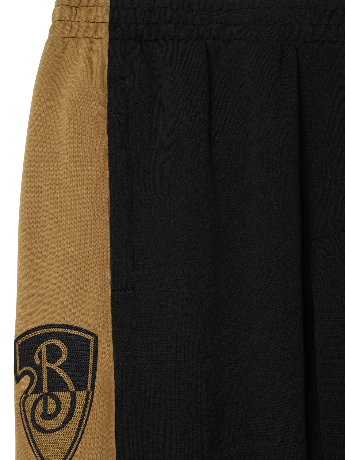 Burberry Трековые брюки B Shield черные — фото 2