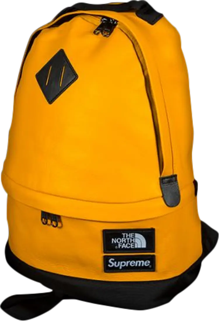 

Сумка Supreme x The North Face Leather Day Pack Yellow, желтый