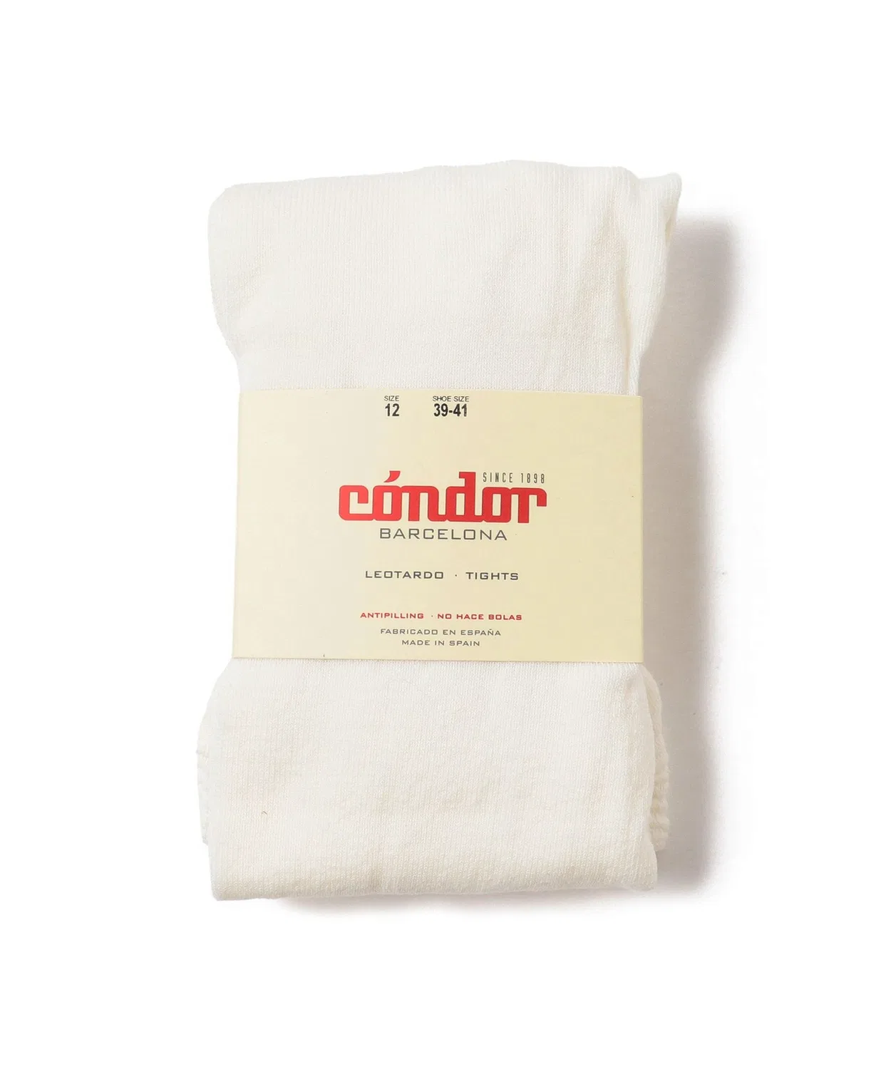 Kodomo Beams Детские колготки хлопковые CONDOR White