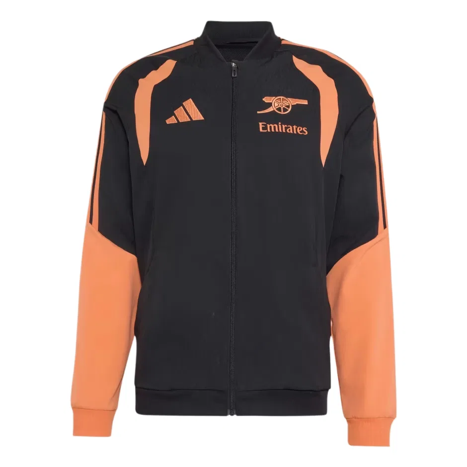 Мужская куртка с бейсбольным воротником Black Adidas, Black