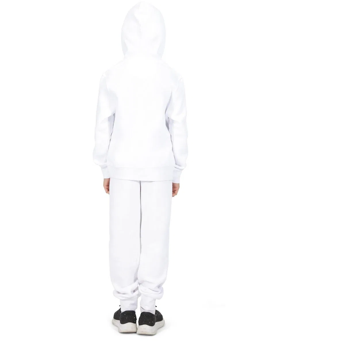 Детские спортивные штаны из флиса для девочек Everyday Kids, White — фото 4