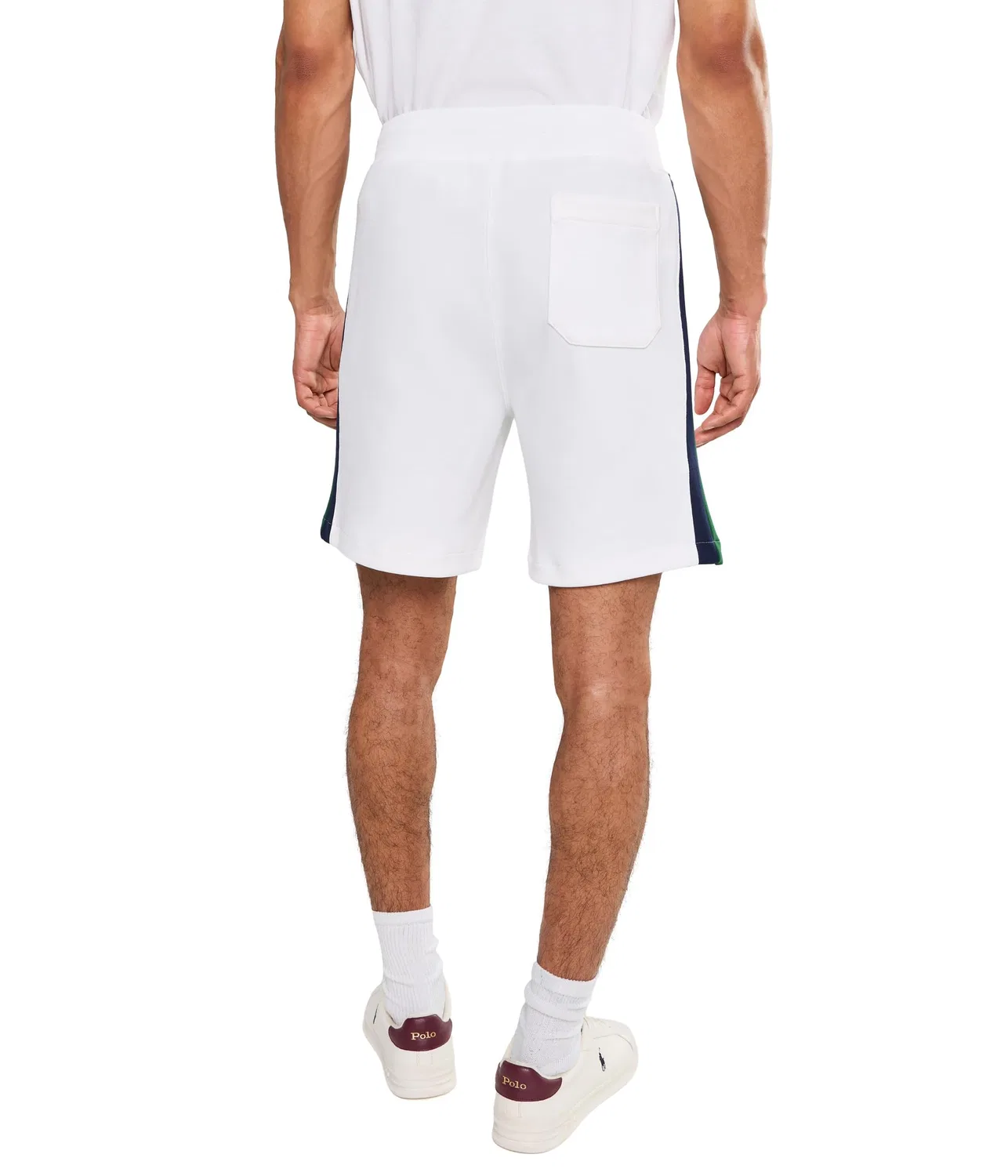 Шорты 7" Double Knit Shorts Polo Ralph Lauren, White — фото 4