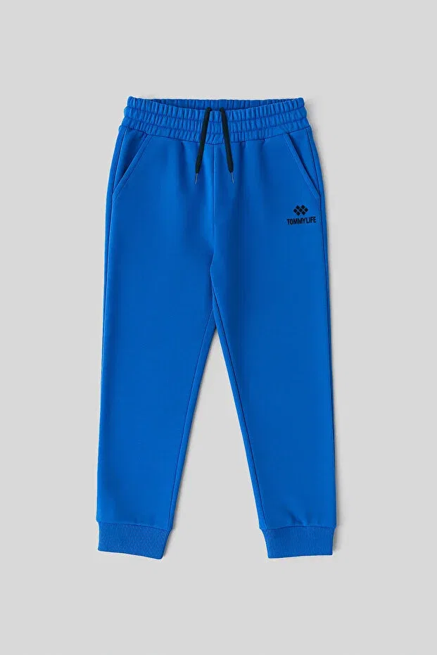 Детские спортивные штаны для мальчиков с манжетами Saks standard fit cuffed slim boys' tracksuit bottom Tommy Life, Saks