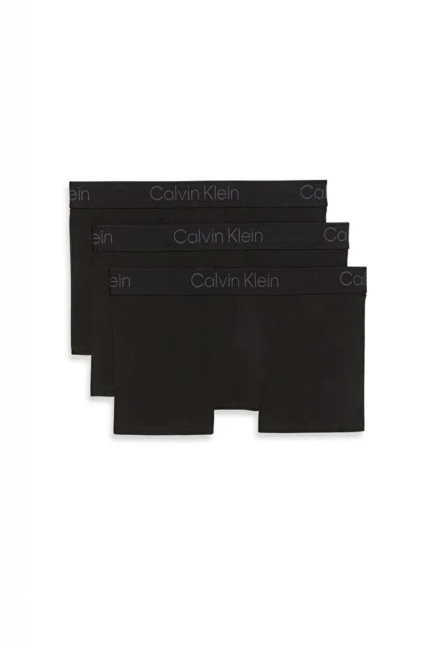 Мужские боксеры с принтом Calvin Klein, Black