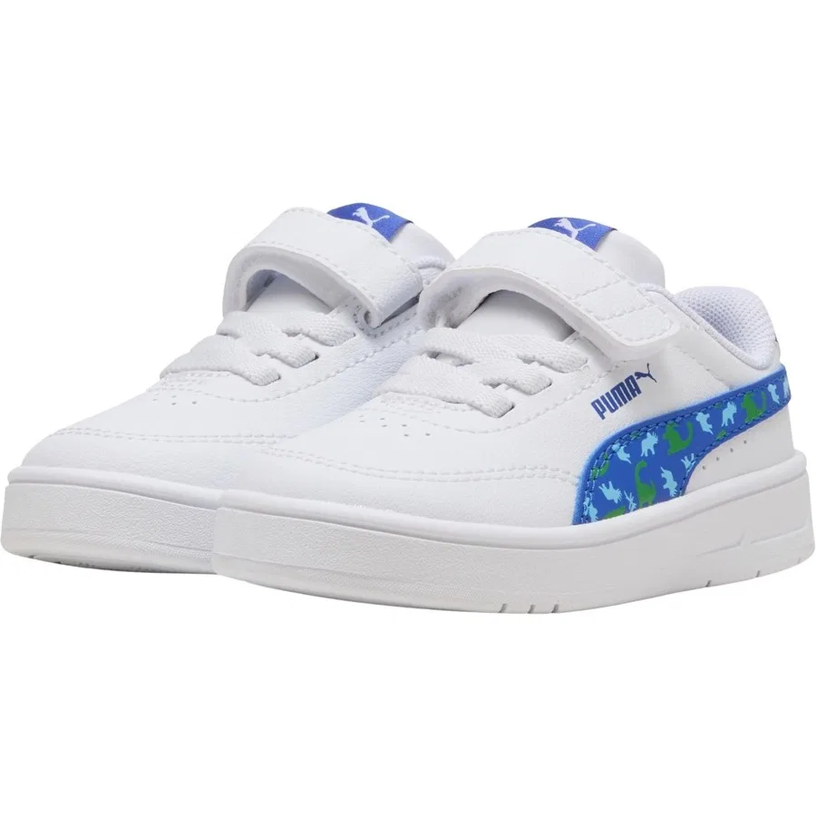 Детские кроссовки Puma Court Classic Clean AC+ Inf, Белый — фото 2