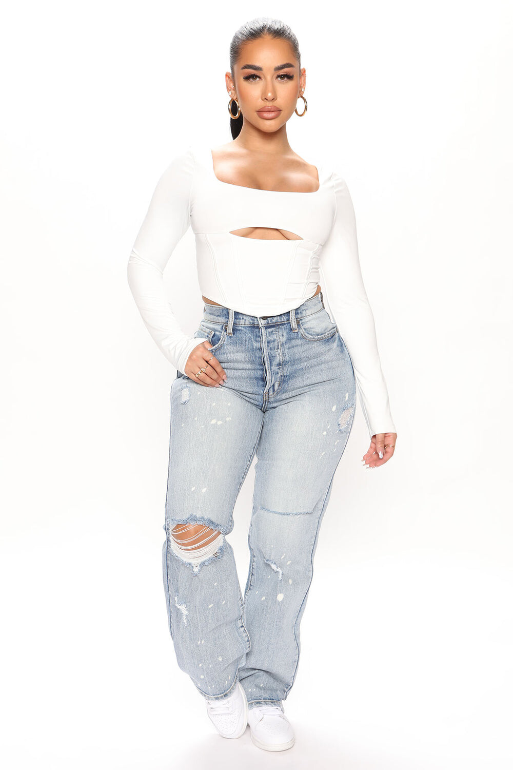 

Джинсы Fashion Nova WV18624RSLTD, синий