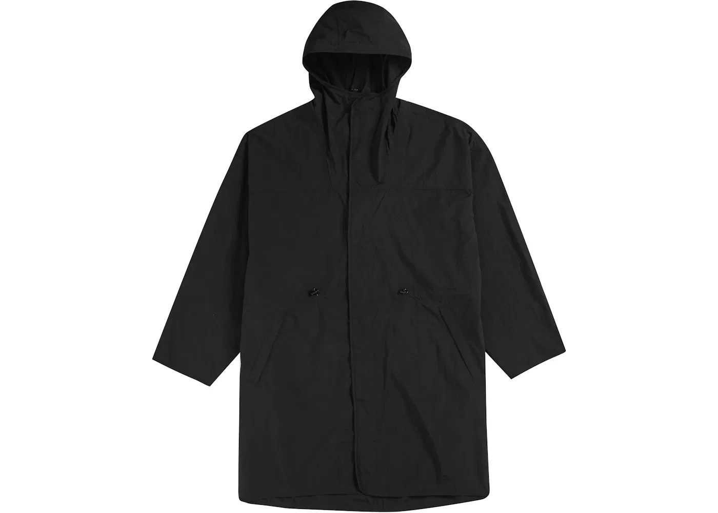 Мужская легкая куртка-парка Supreme Motion Logo Lightweight Parka, Black — фото 2