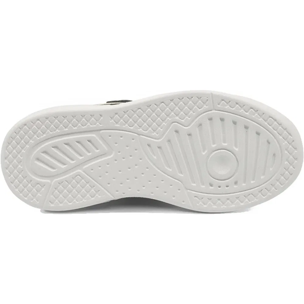 Кроссовки детские Reebok Puapua Kds I для девочек, с перфорацией, черные с розовыми акцентами — фото 4
