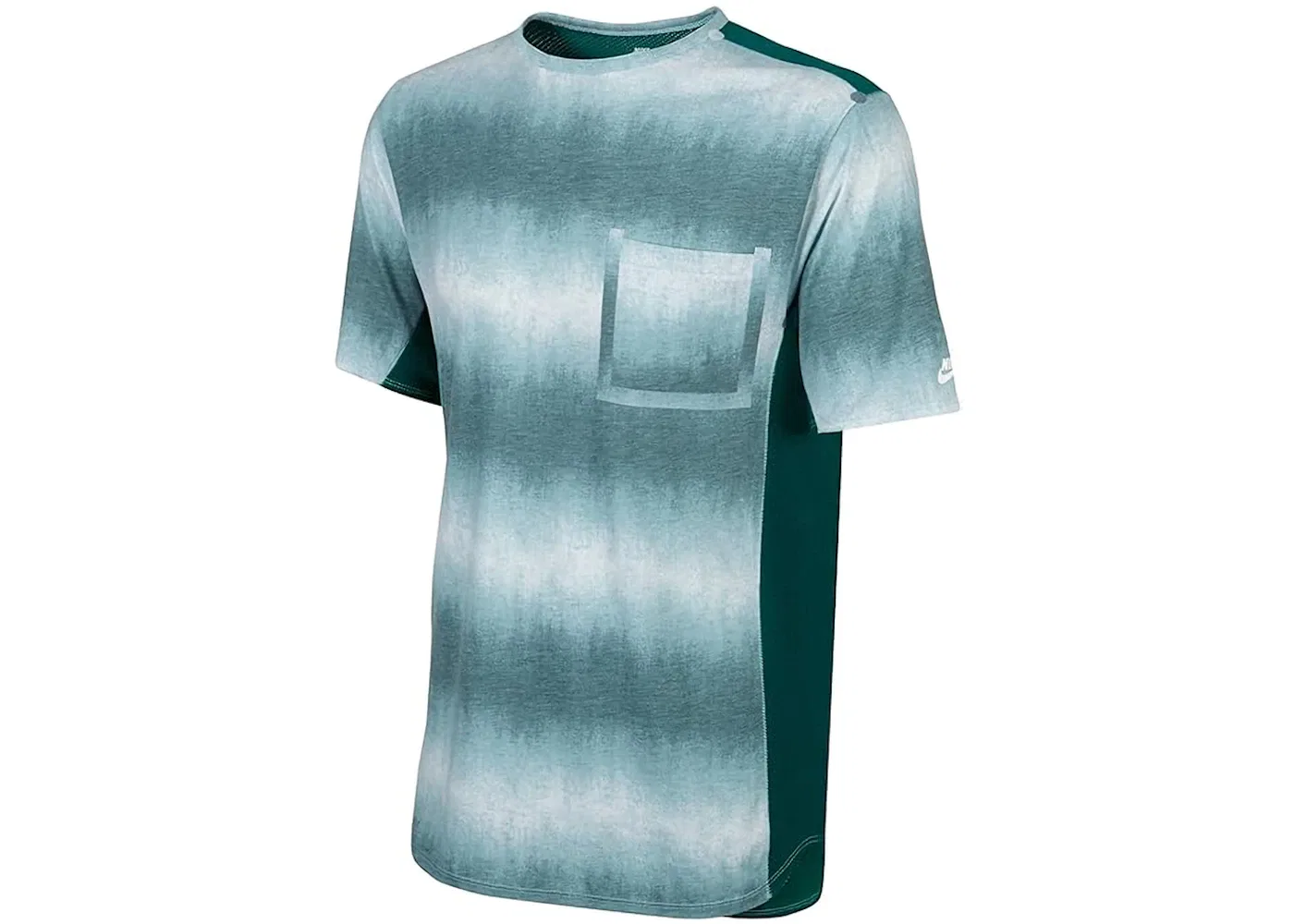 Мужская футболка с градиентным принтом Nike SB Skyline DFC Dip Fade Pocket Tee Nike, Teal