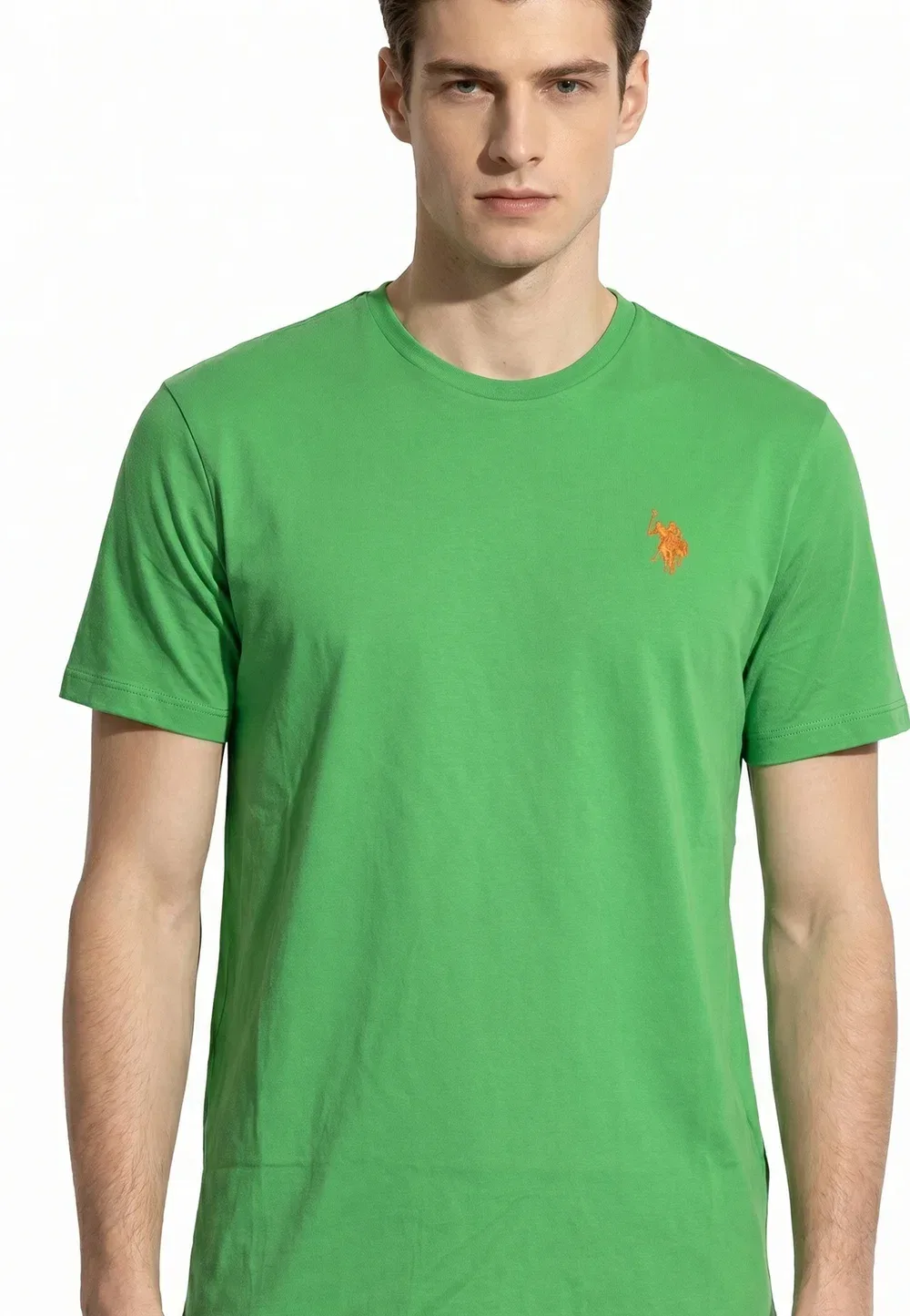 Футболка - базовая футболка U.S. Polo Assn., Mint — фото 2