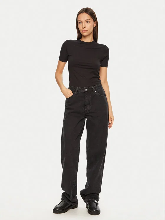 Футболка slim fit Calvin Klein, черный — фото 2