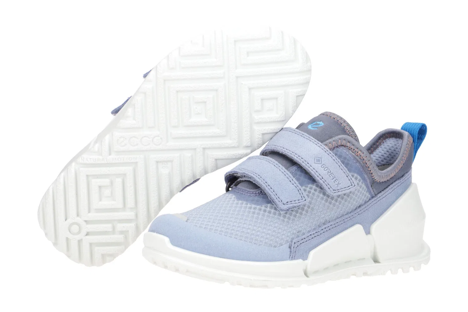 Детские кроссовки на липучках BIOM K1 - KINDER Ecco, Blue — фото 3