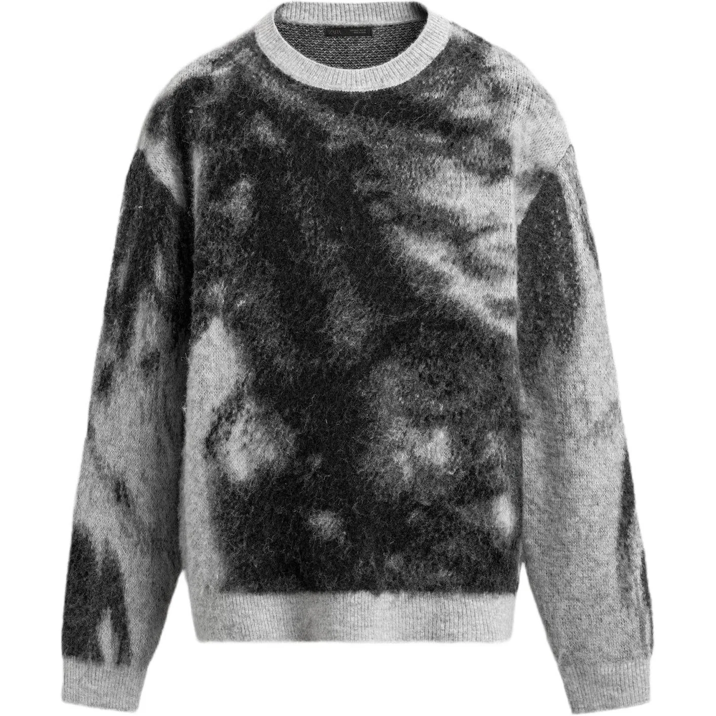 Мужской свитер с круглым вырезом Frosted White ZARA, Frosted White